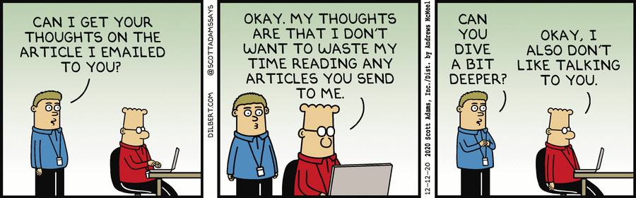 Dilbert Cartoon